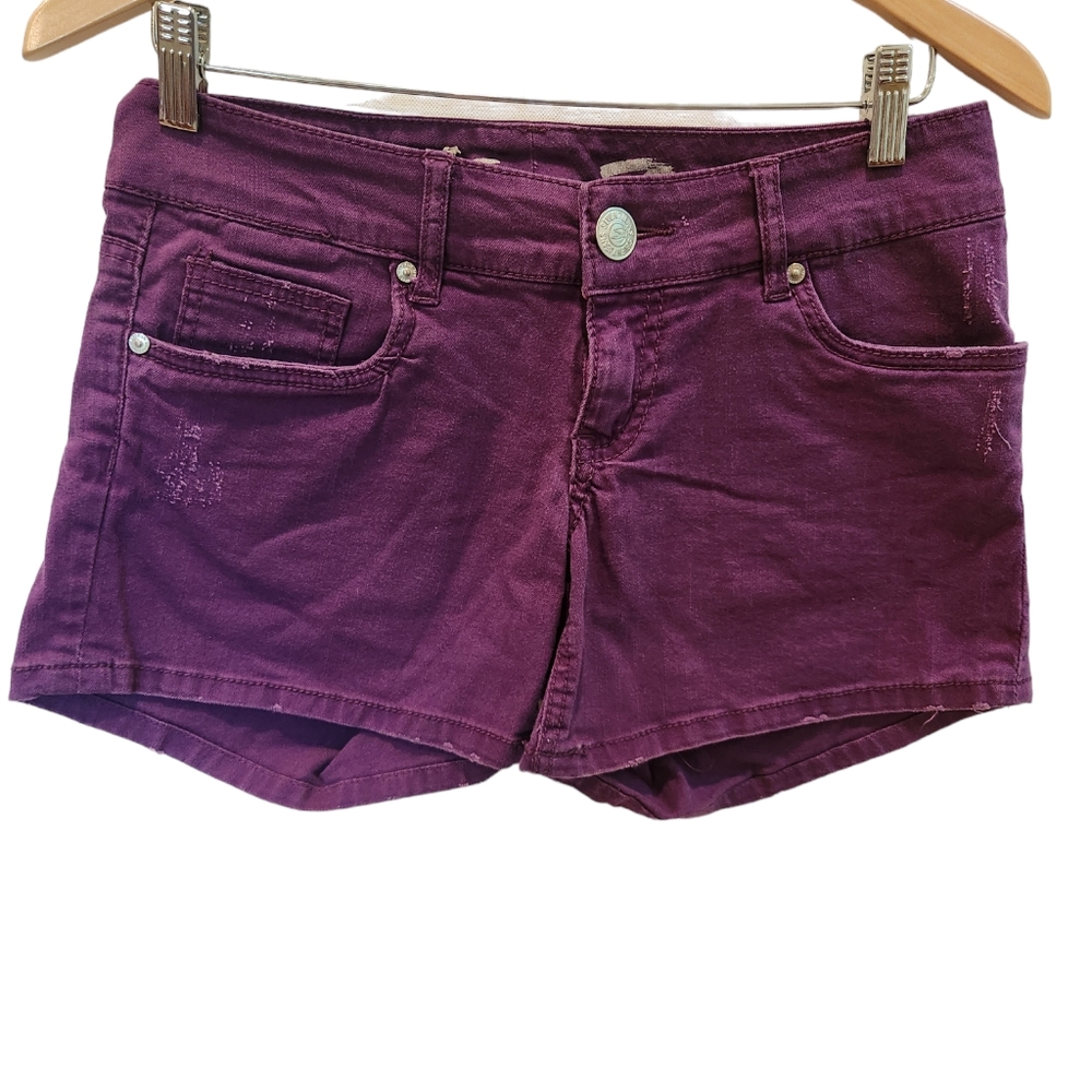 Seven 7 gorgeous grape EUC jean shorts